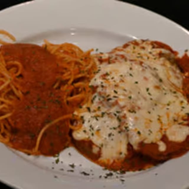 Egg Plant Parmigiana.