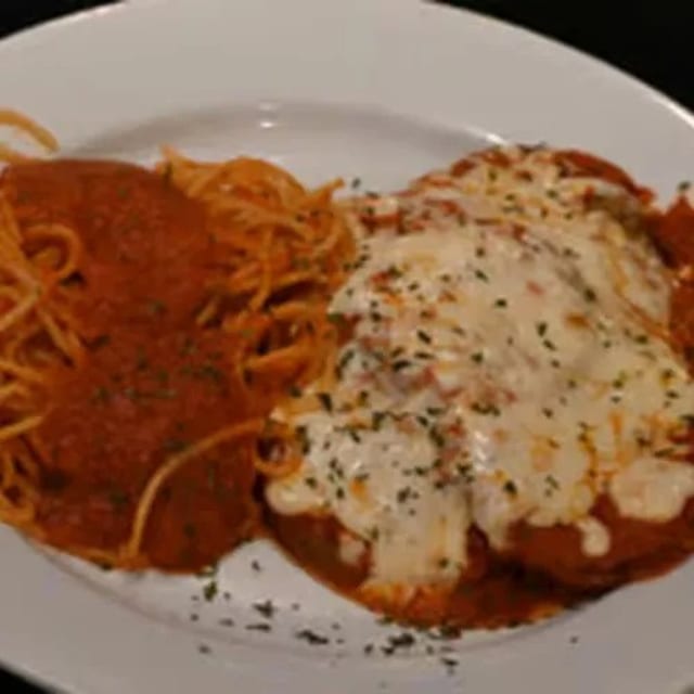 Eggplant Pamigiana Lunch Portion.